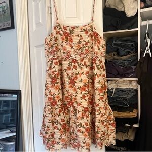 XS American Eagle floral babydoll dress